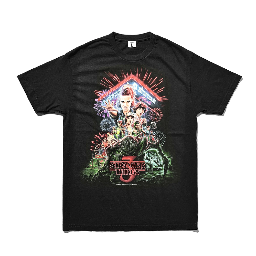 [Stranger Things 3 × weber] T shirt with Special Box